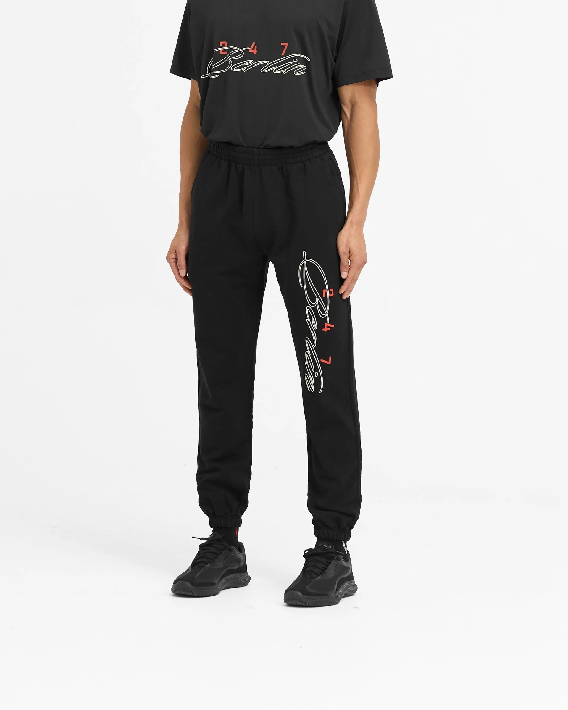 Temperature Regulating Minimal Cut 247 Berlin Sweatpant - Black