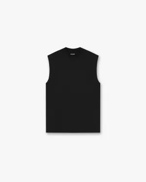 247 DNA Oversized Tank - Black Basic Wardrobe Piece