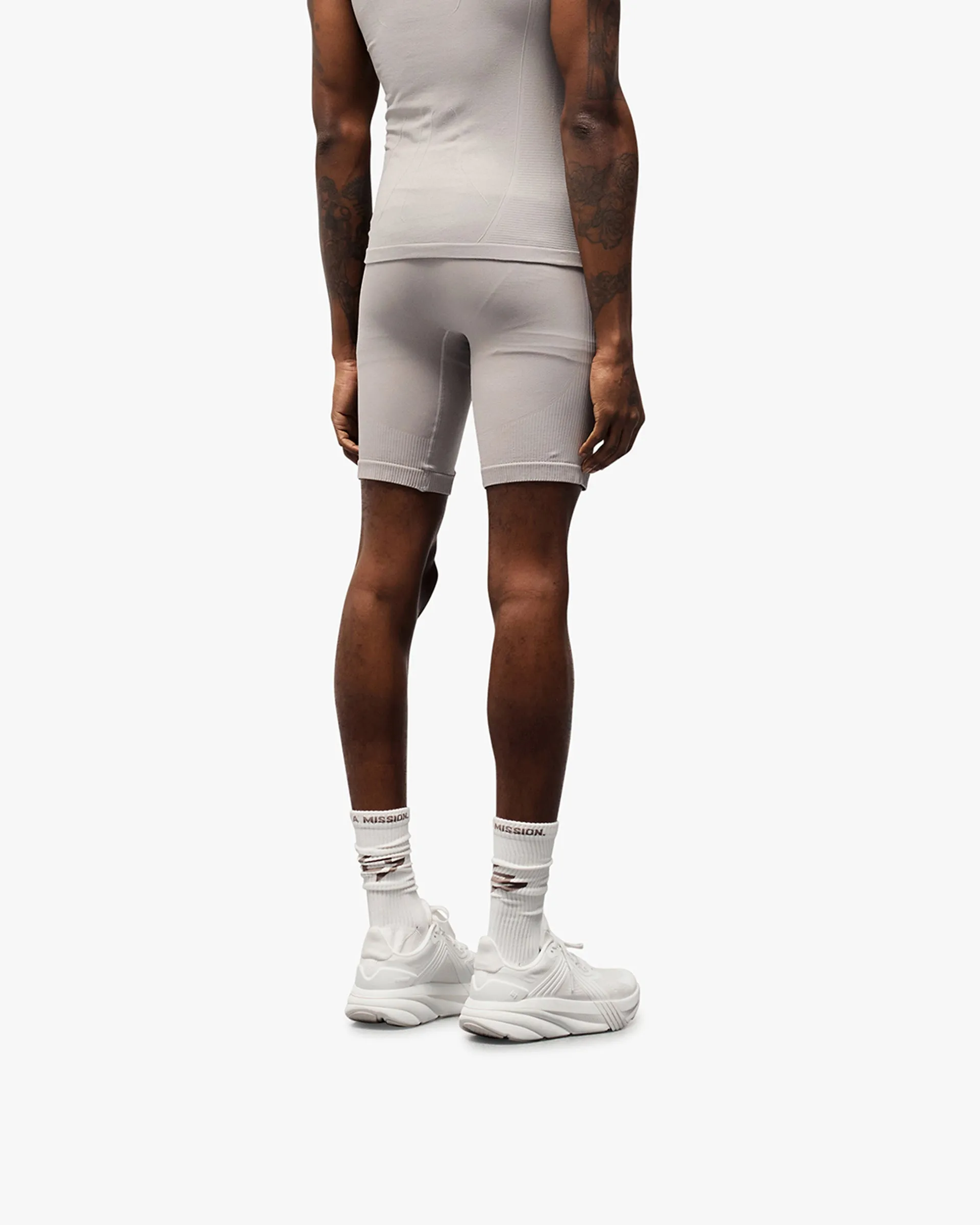 247 DNA Seamless Shorts - Titanium stain resistant coating Eco Friendly Fabric