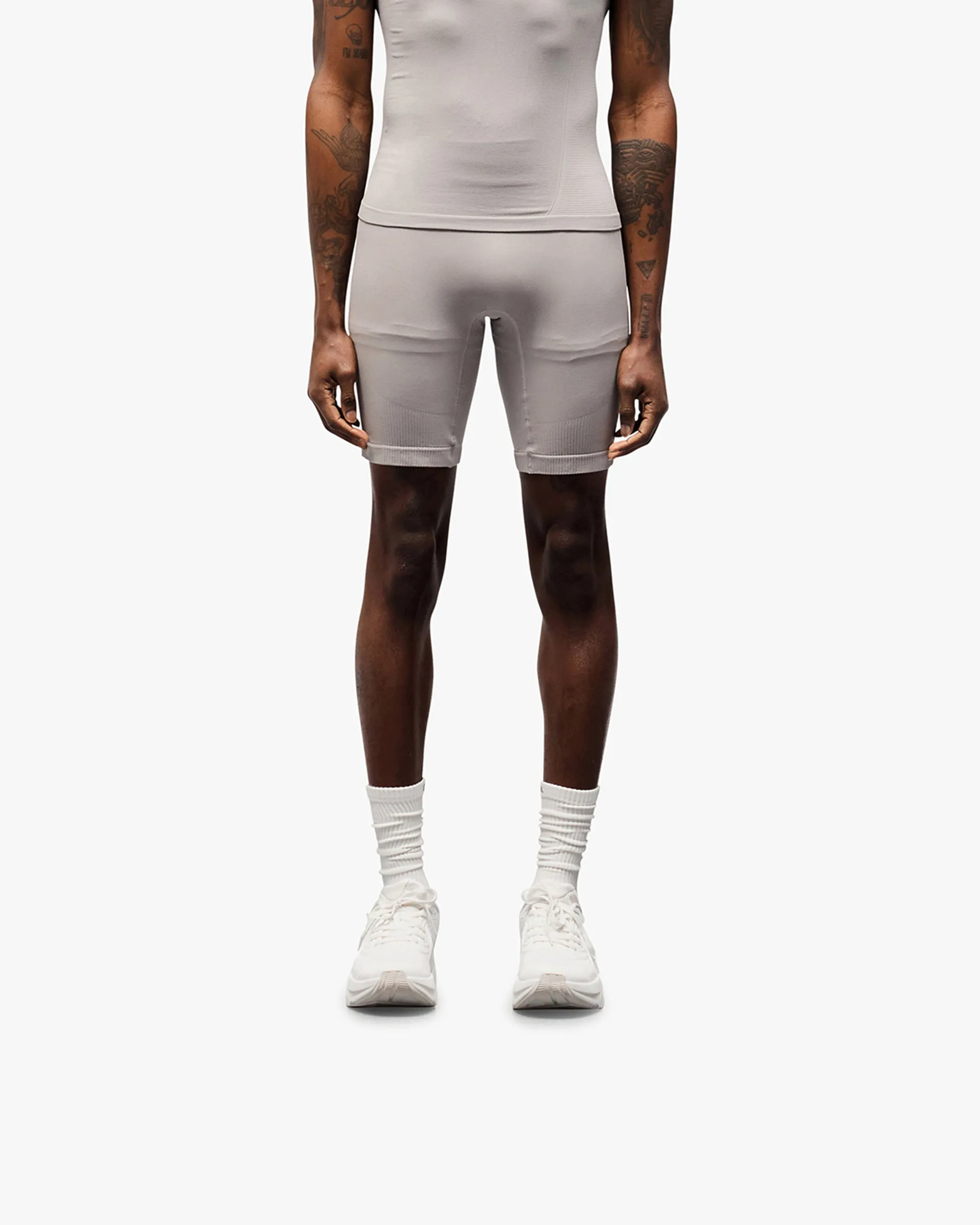 hiking clothes 247 DNA Seamless Shorts - Titanium