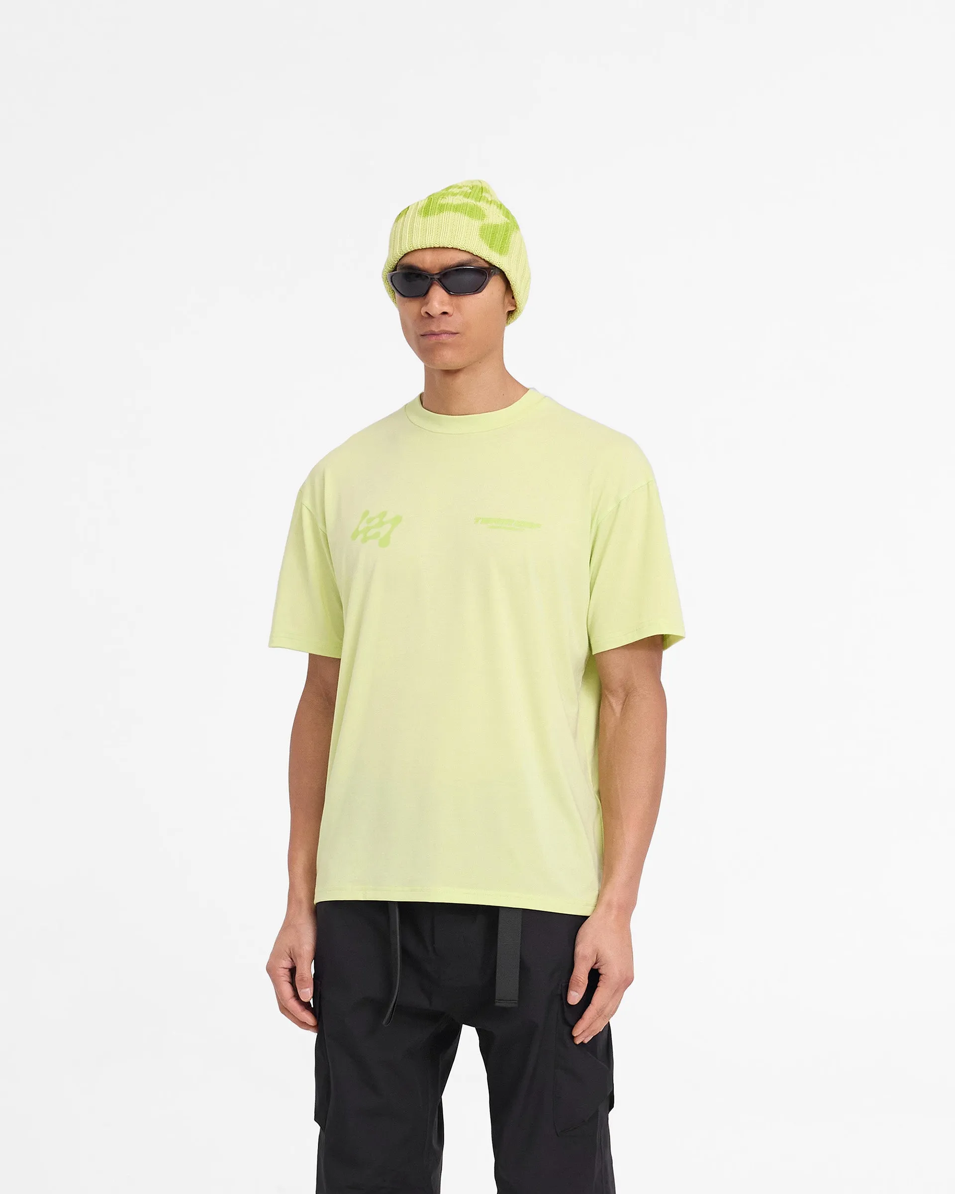 Summer Style 247 Future Terrains Oversized T-Shirt - Shadow Lime