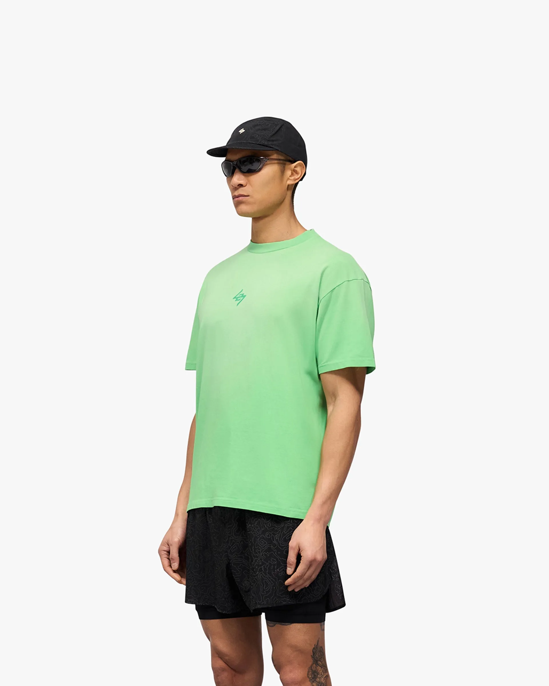 Minimal Comfort Fresh Trend 247 Motion Oversized T-Shirt - Speed Green