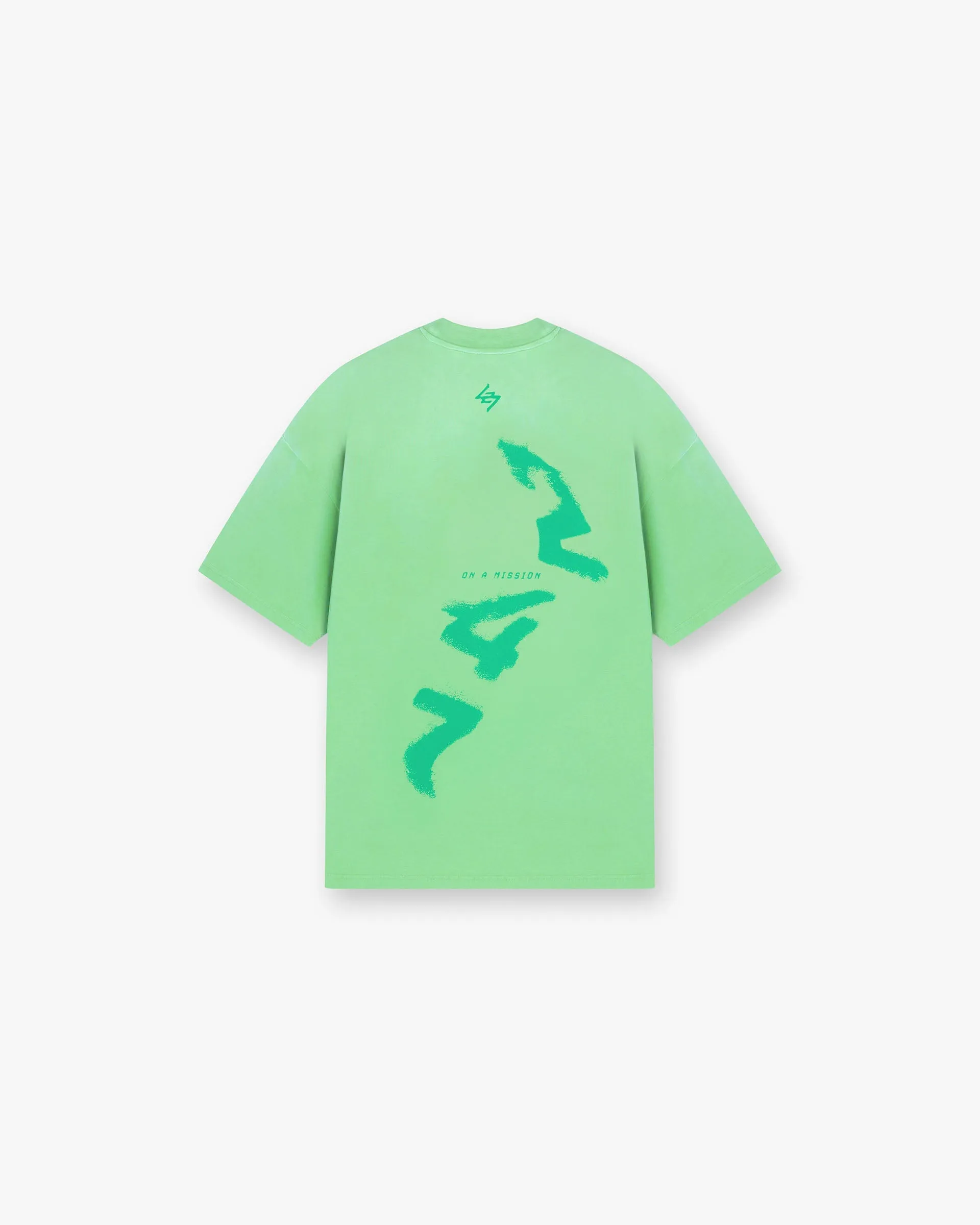 Relaxed Vibe Fresh Outfit Style 247 Motion Oversized T-Shirt - Speed Green