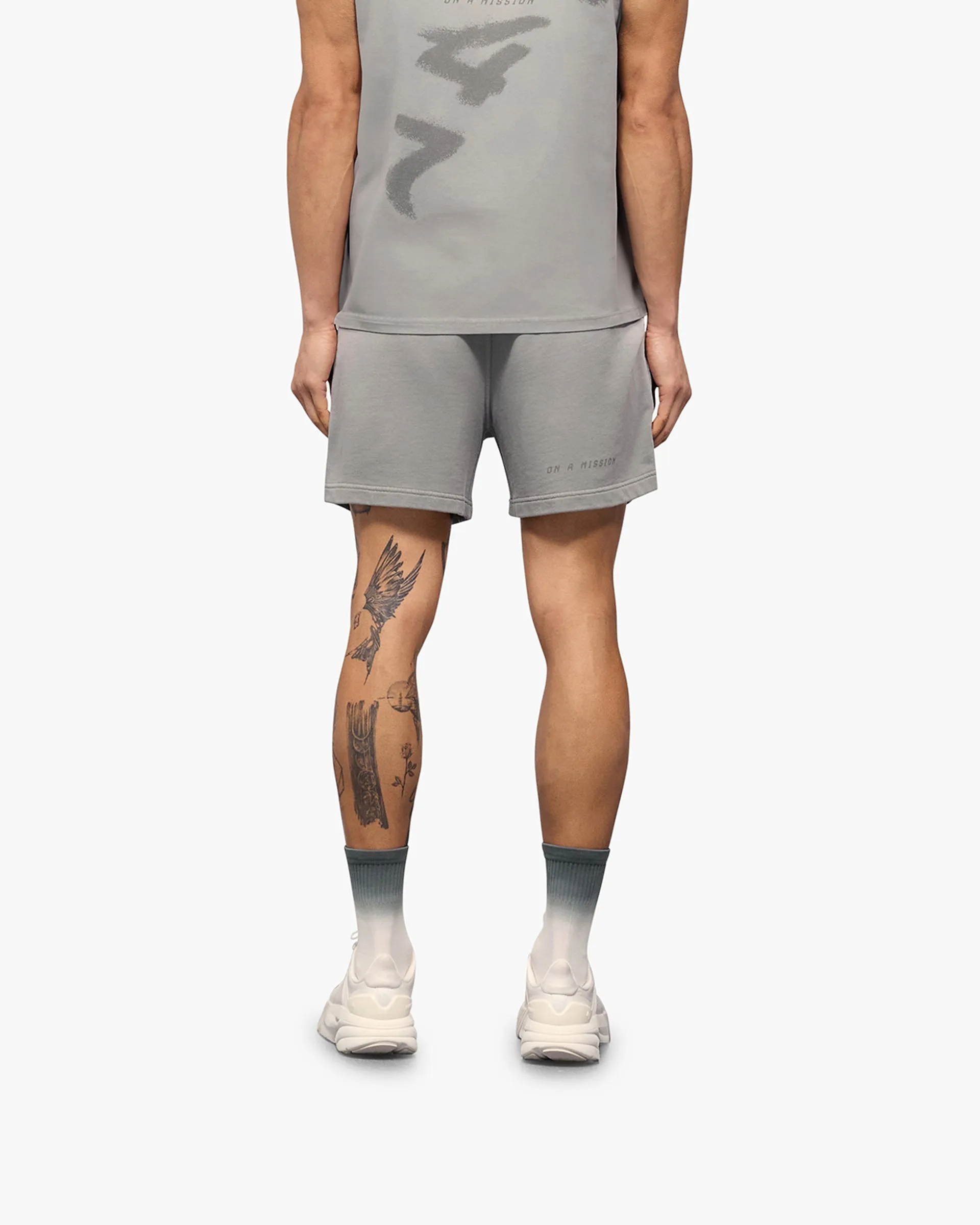 247 Motion Shorts - Titanium No Wrinkle