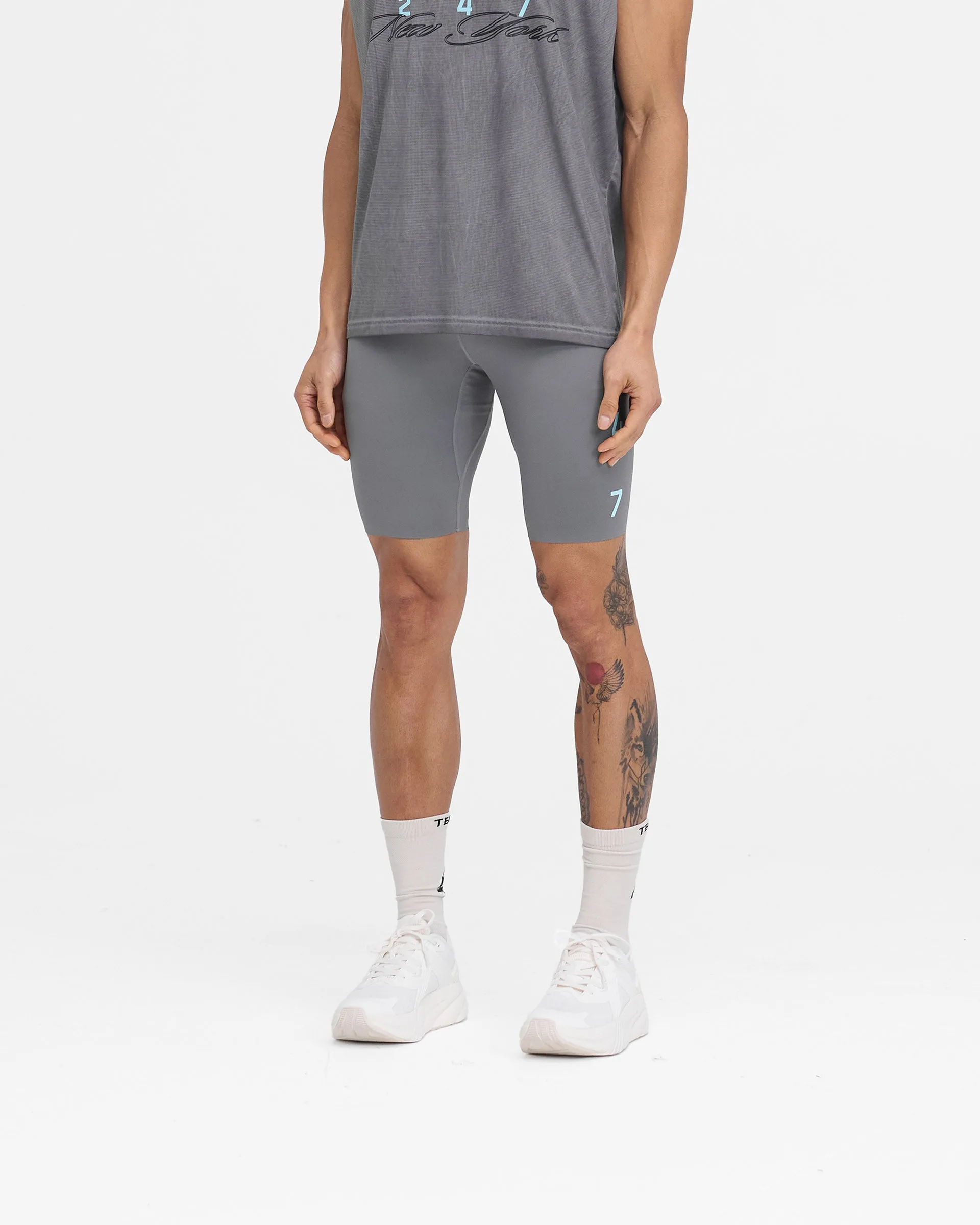 Sporty Edge 247 New York Half Tight - Smoke