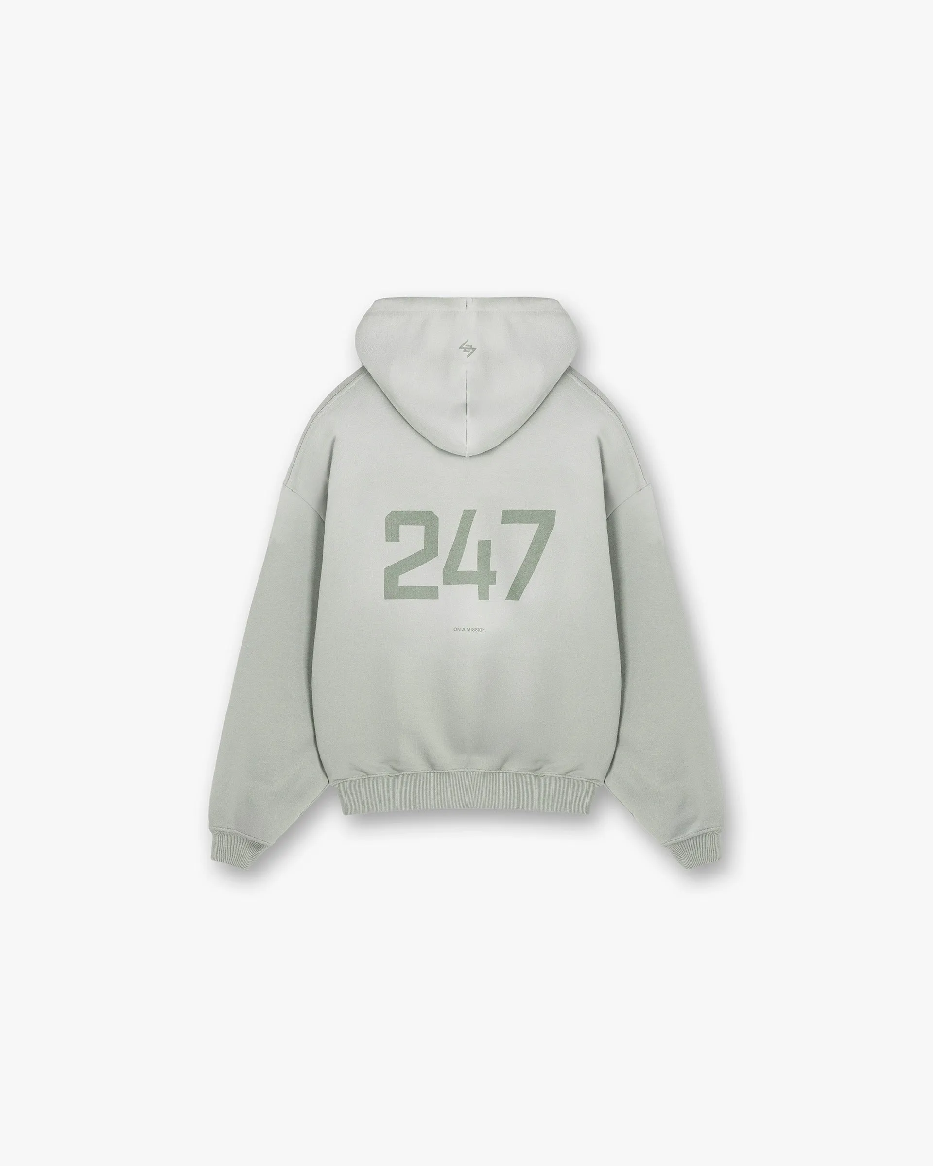247 Oversized Hoodie - Sage Warm