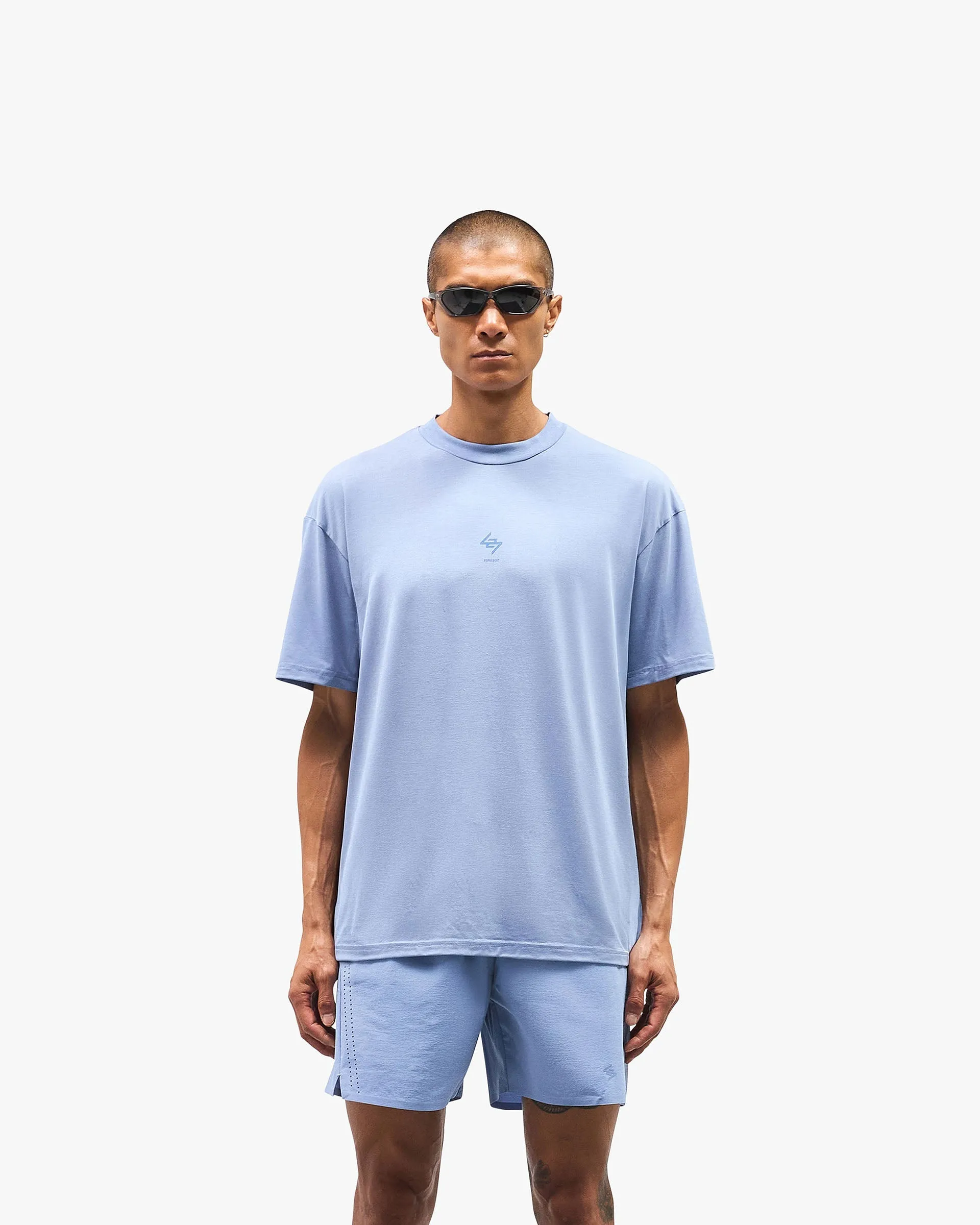 Quick Access Lightweight Style 247 Oversized T-Shirt - Dusk