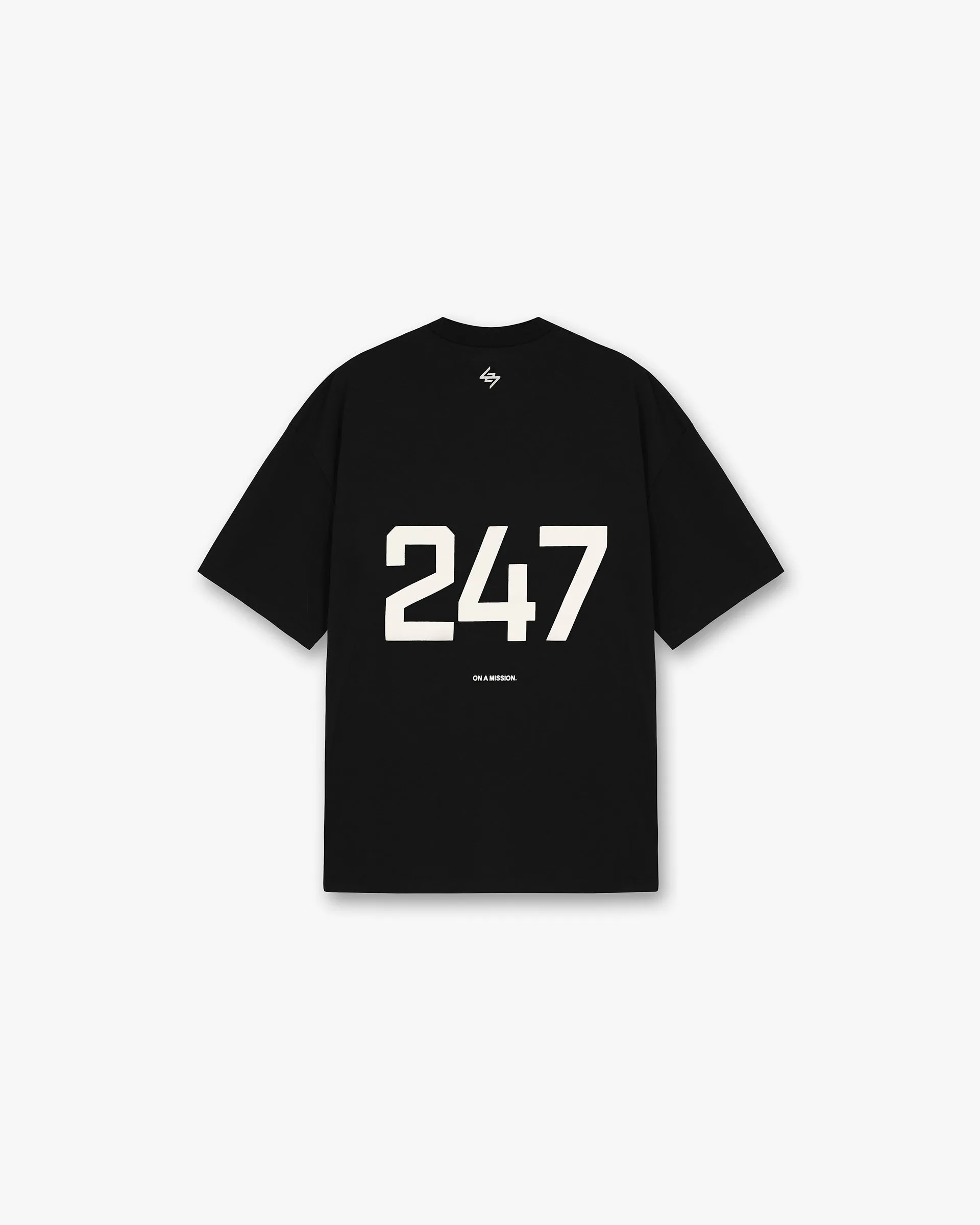 Practical Design 247 Oversized T-Shirt - Jet Black