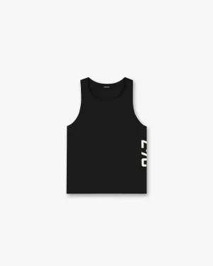 247 Singlet - Jet Black Weekend Wear Machine washable