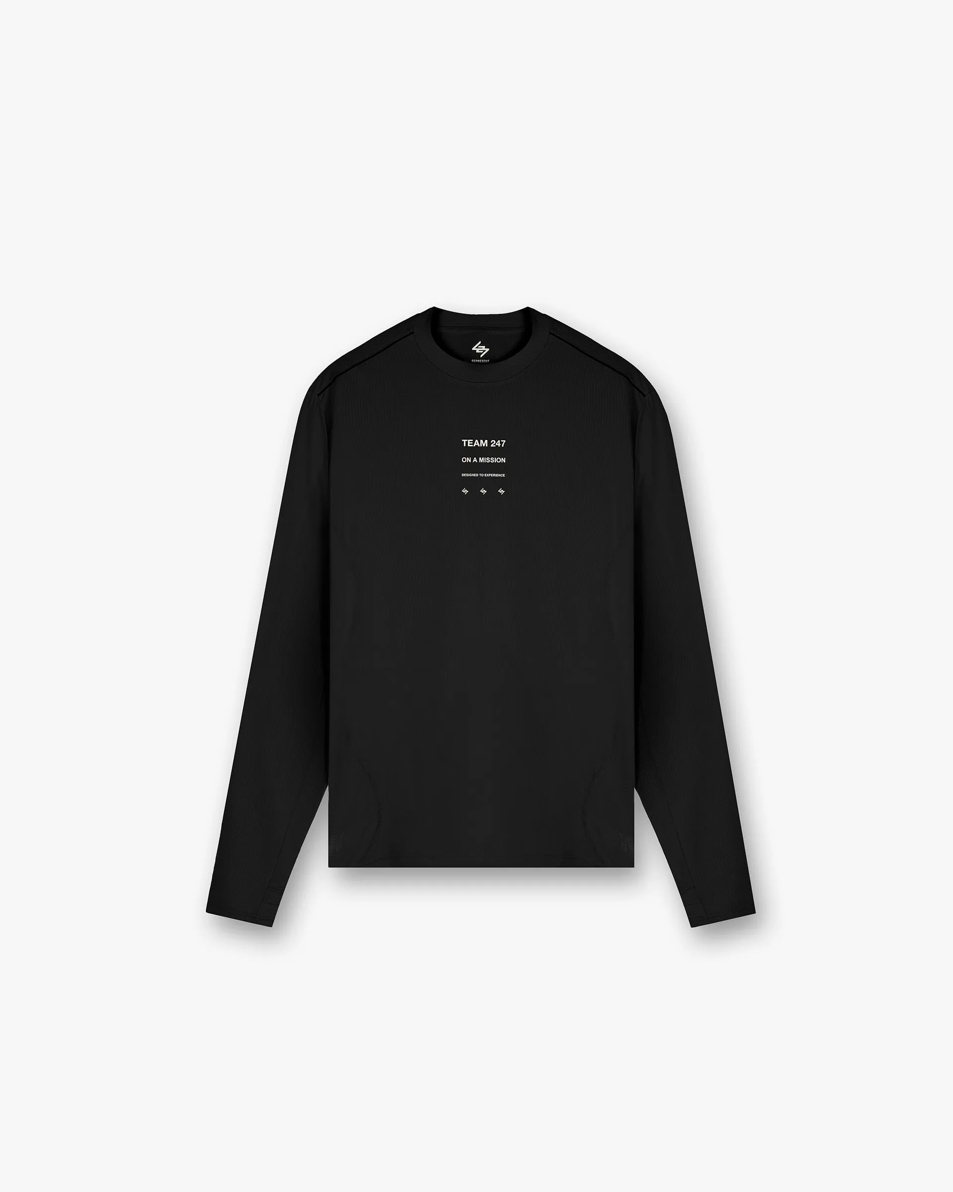 Zero Waste Production 247 Trail Long Sleeve T-Shirt - Black