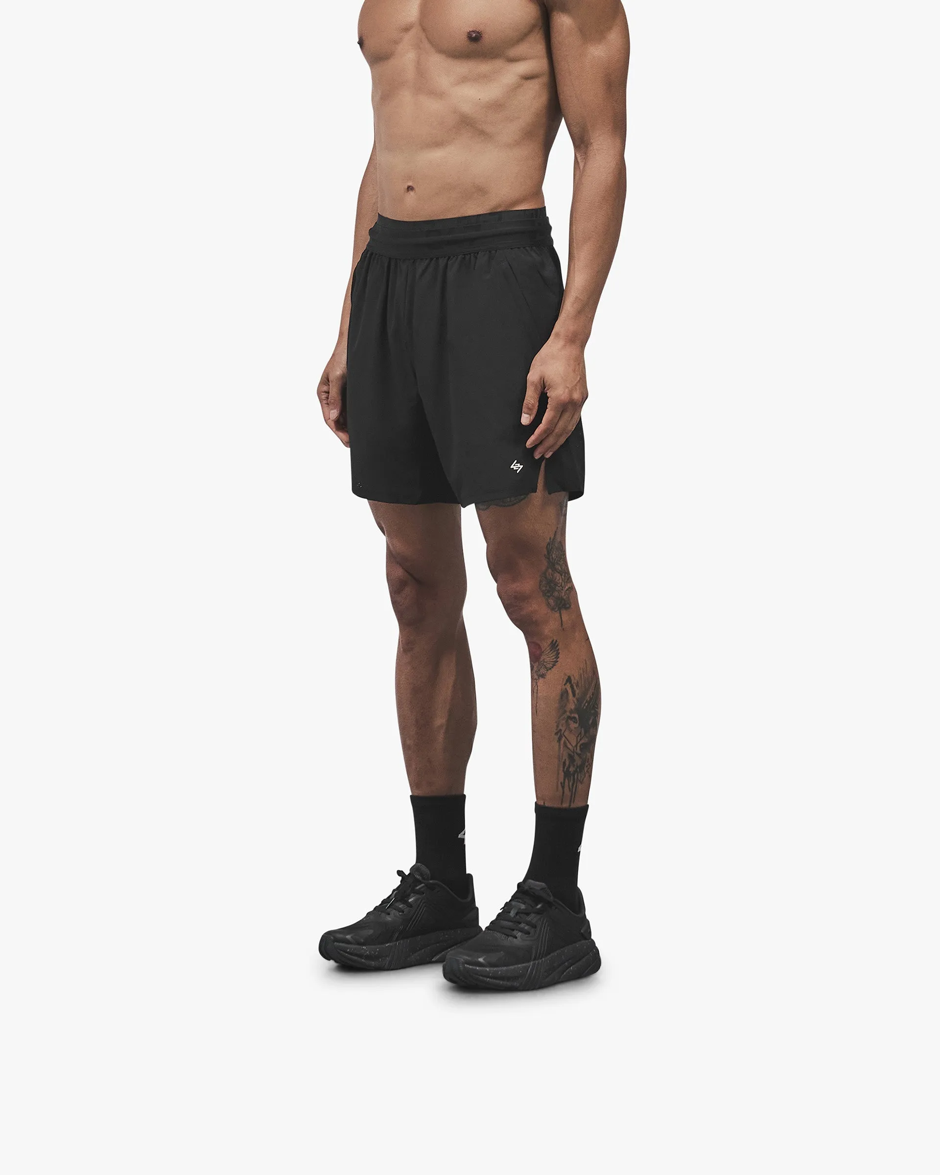 247 Trek Shorts - Black Lightweight Flex sophisticated appearance