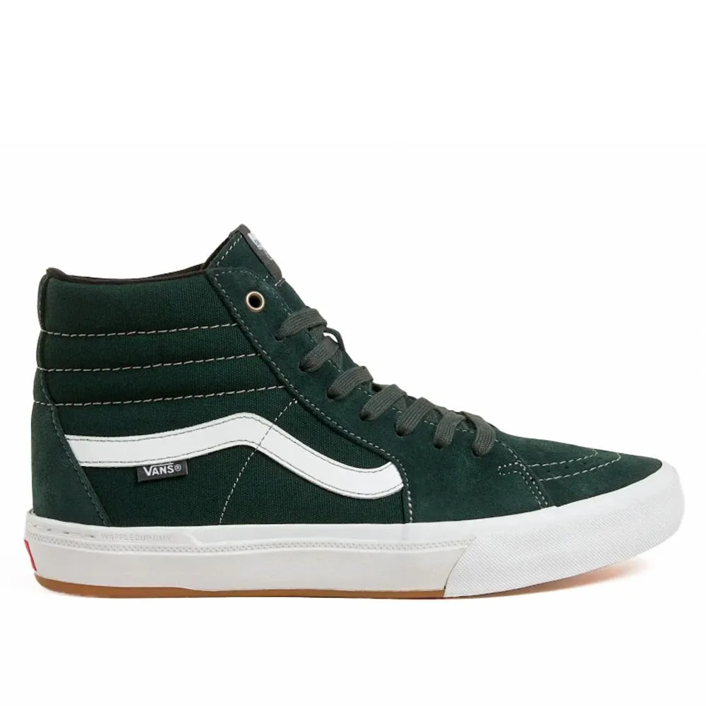 Sturdy Outsole Long Miles Vans BMX Sk8-Hi - Dark Forest