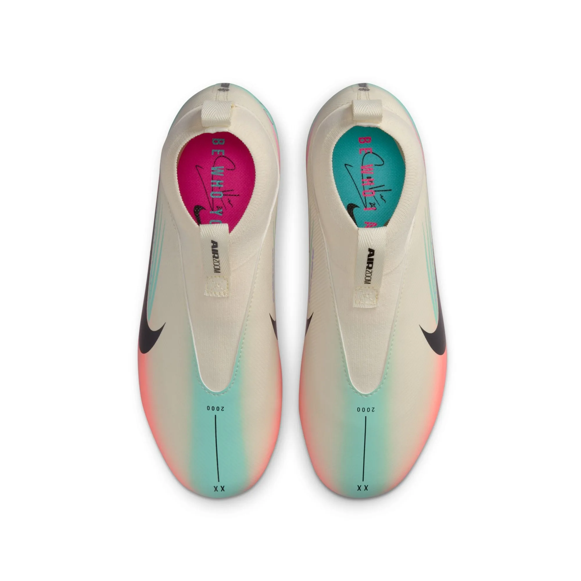 Reinforced Stitch Seams post - workout recovery Nike Jr Mercurial Superfly 10 Academy "Sam Kerr" FG