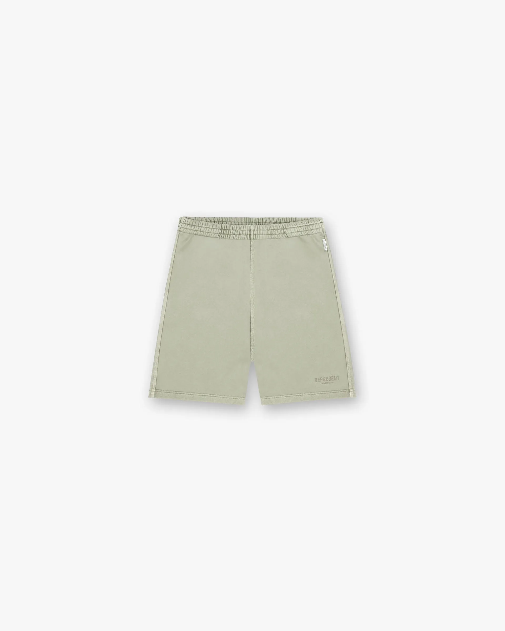 Represent Owners Club Shorts - Pastel Green Flexible Stretch Waist