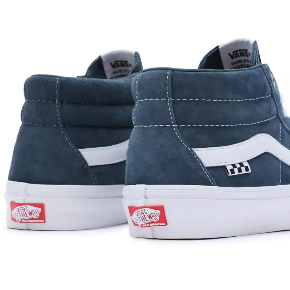 Vans Skate Grosso Mid Pig Suede - Blue/White Summit Hike