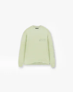 Raceway Long Sleeve T-Shirt - Matcha Smart Design