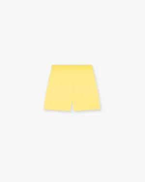 Breathable Stretch Team 247 Fused Shorts - Lemon