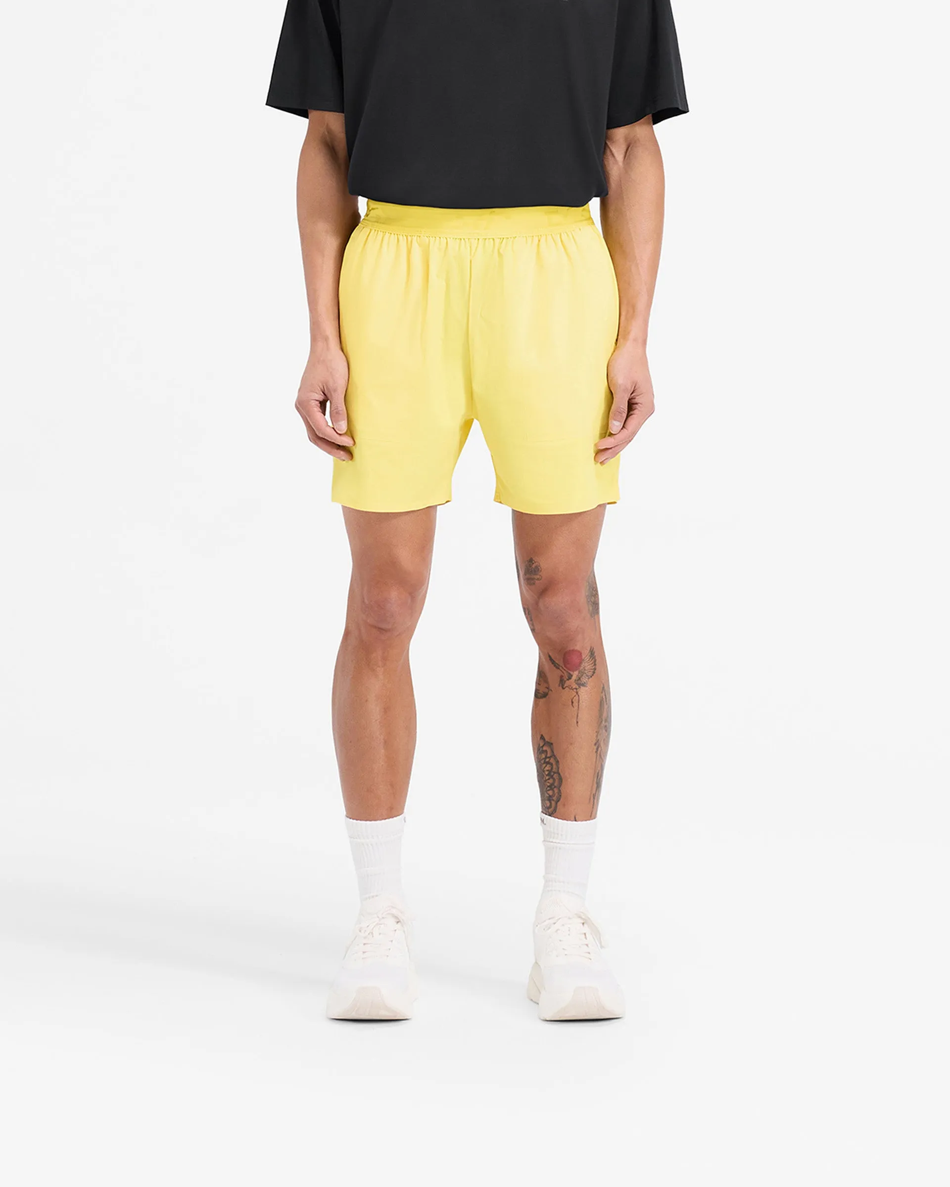 Active Movement Team 247 Fused Shorts - Lemon