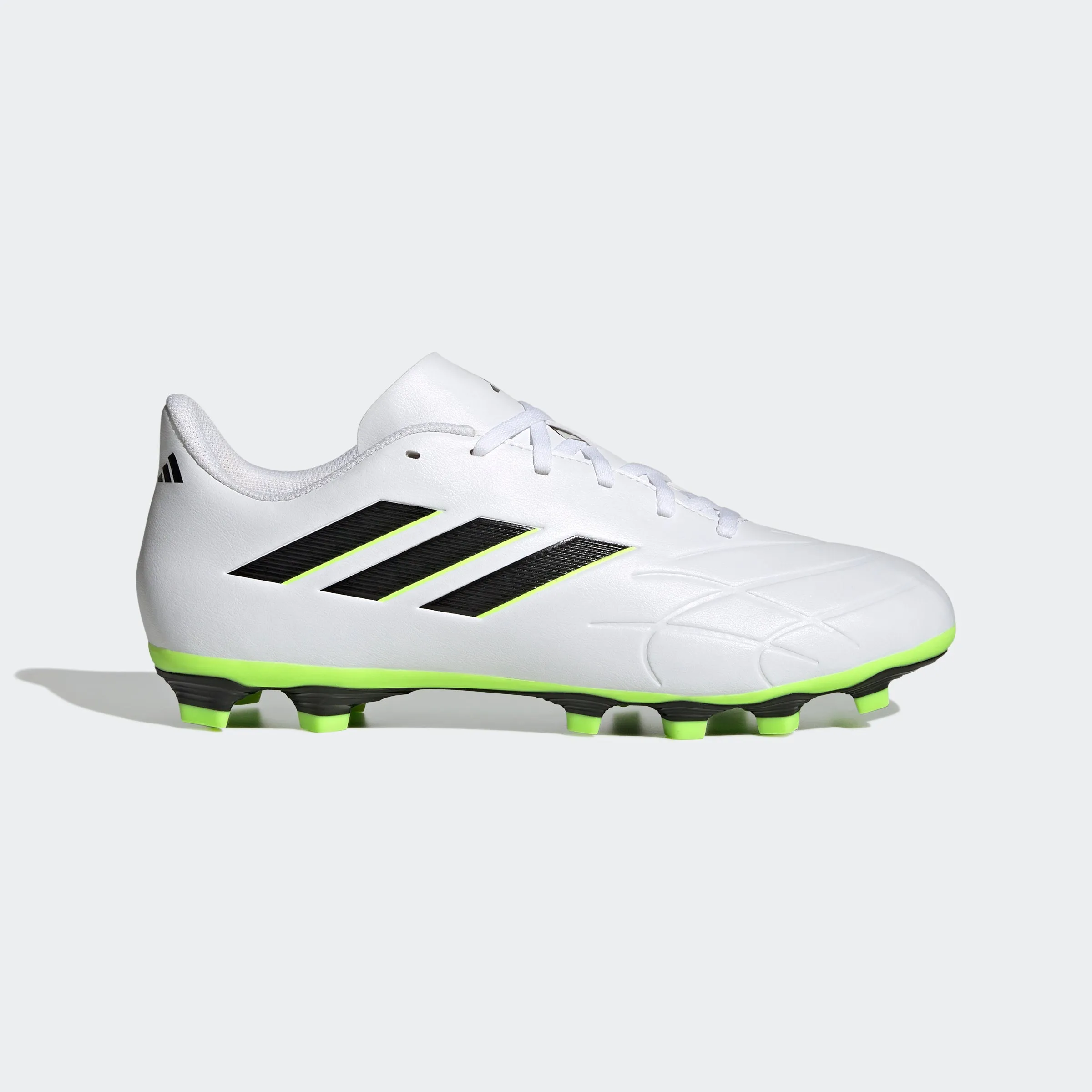 Multi Layer Reinforcement all - round shoes adidas Copa Pure.4 Flexible Ground Soccer Cleats | White/Black | Men's