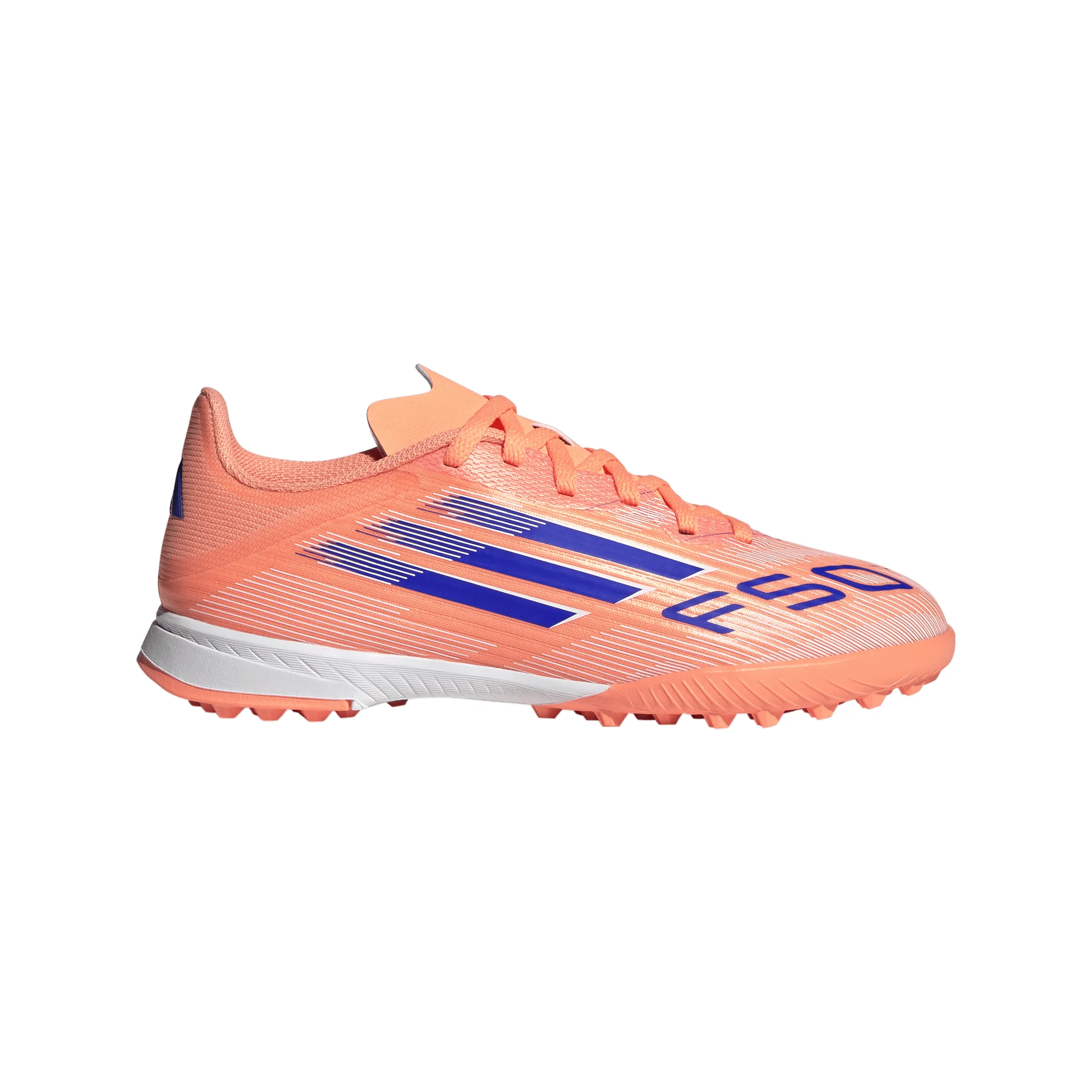 players with flat feet Adidas F50 League TF J - Coral Blaze Pack