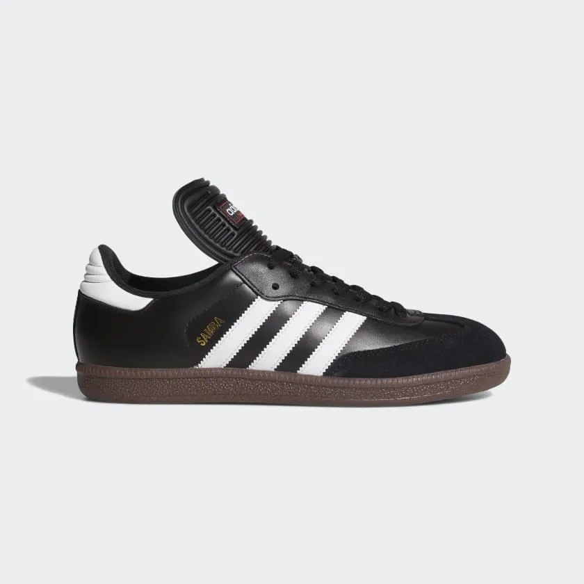 adidas Originals SAMBA CLASSIC Indoor Soccer Shoes | Core Black-Cloud White | Men's yoga - mat shoes game day essential