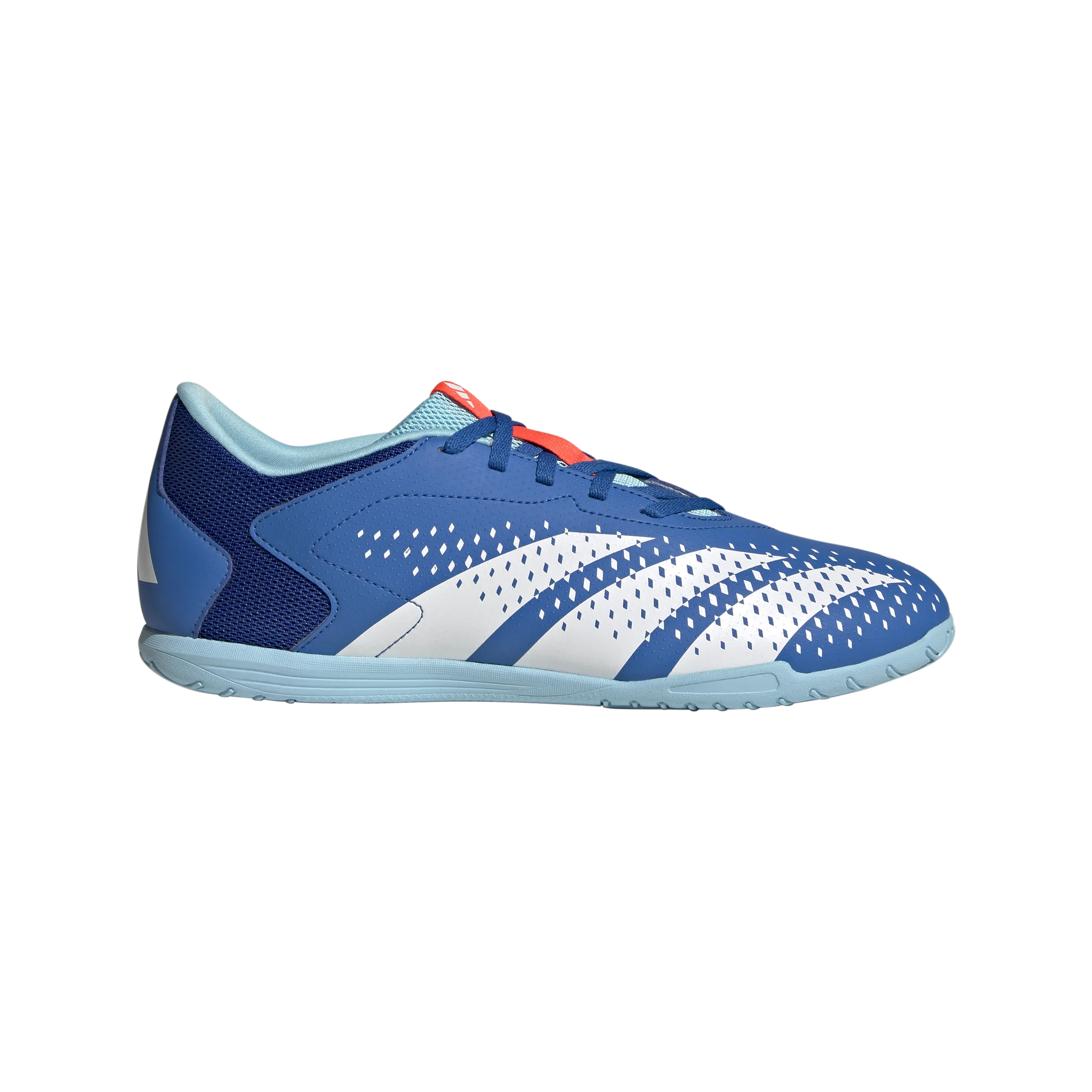 adidas Predator Accuracy.4 Indoor Sala Boots | Lucid Blue-Solar Red | Men's cross country shoes fair - ground - booth shoes