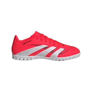 Firm adidas PREDATOR CLUB Artificial Turf Soccer Shoes | Lucid Red-Core Black | Men's
