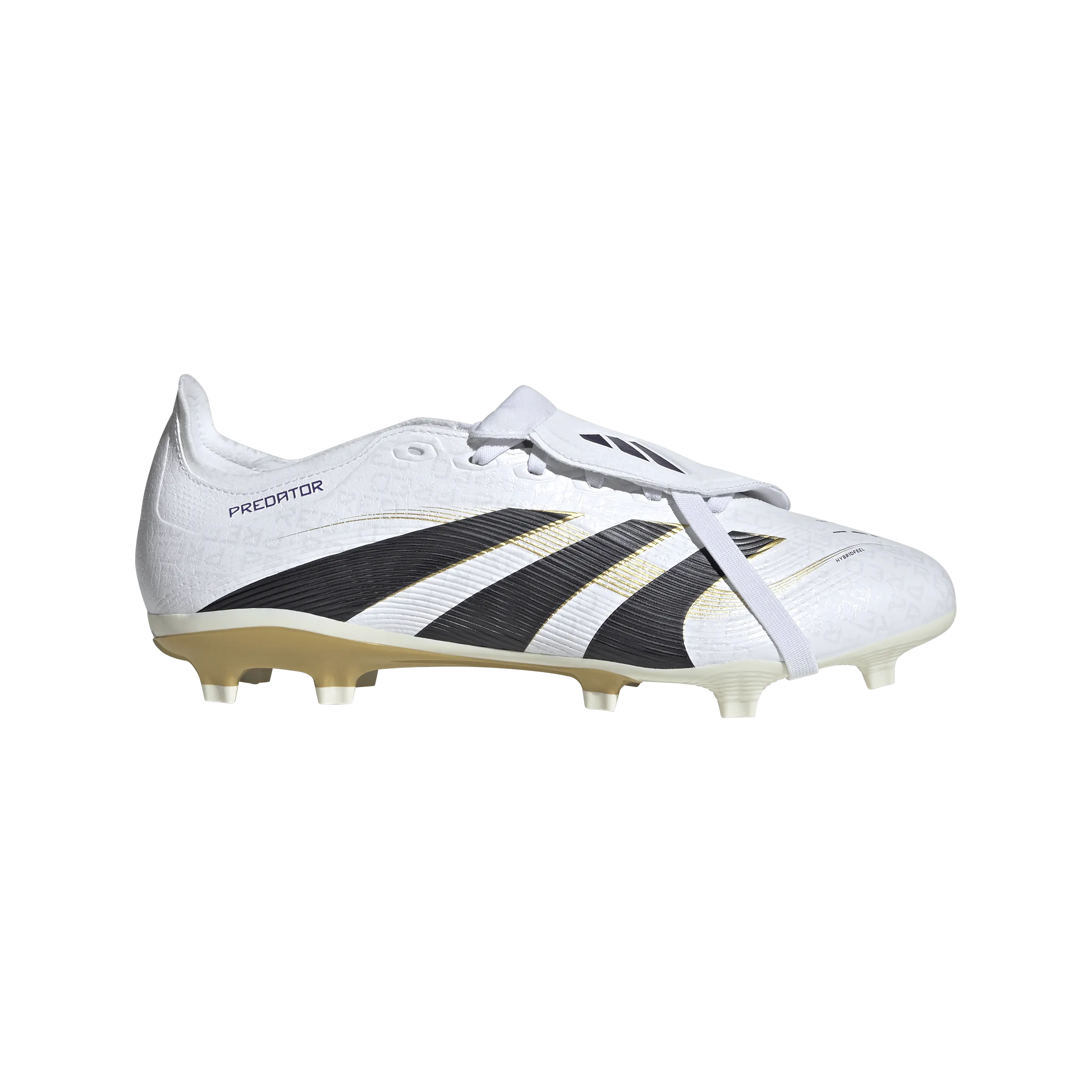 adidas PREDATOR LEAGUE FT Firm Ground/Multi-Ground Soccer Cleats | FTWR White-Core Black-Gold Metallic | Men's beginners Fall kids' loafers