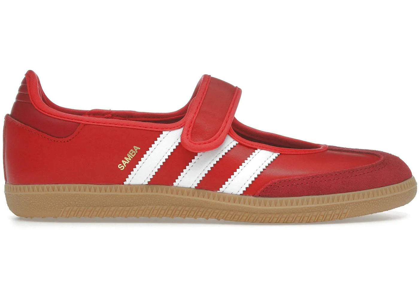 Adidas Samba Jane Scarlet White Gum (Women'S) Evening Out