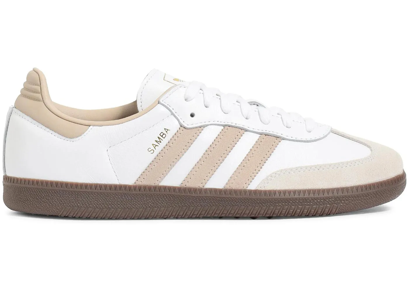 Adidas Samba Og Footwear White Beige Gum Active Step Fit