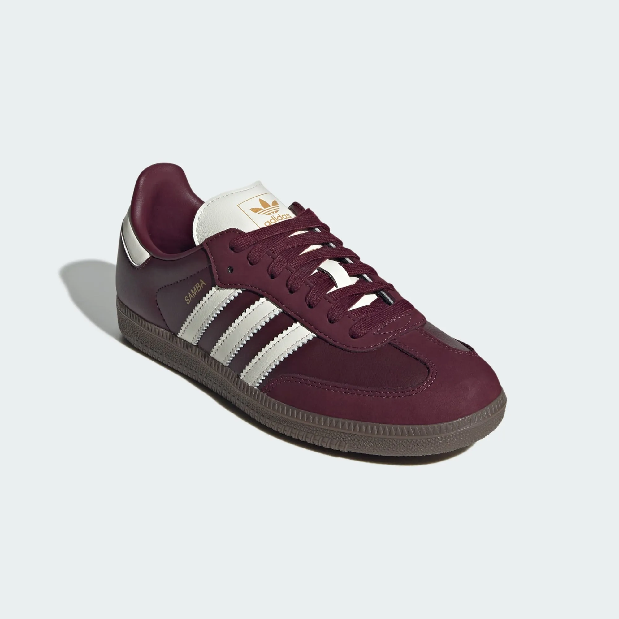 Daily Comfort Quick Action Fit Adidas Samba OG Maroon Off White Gum W