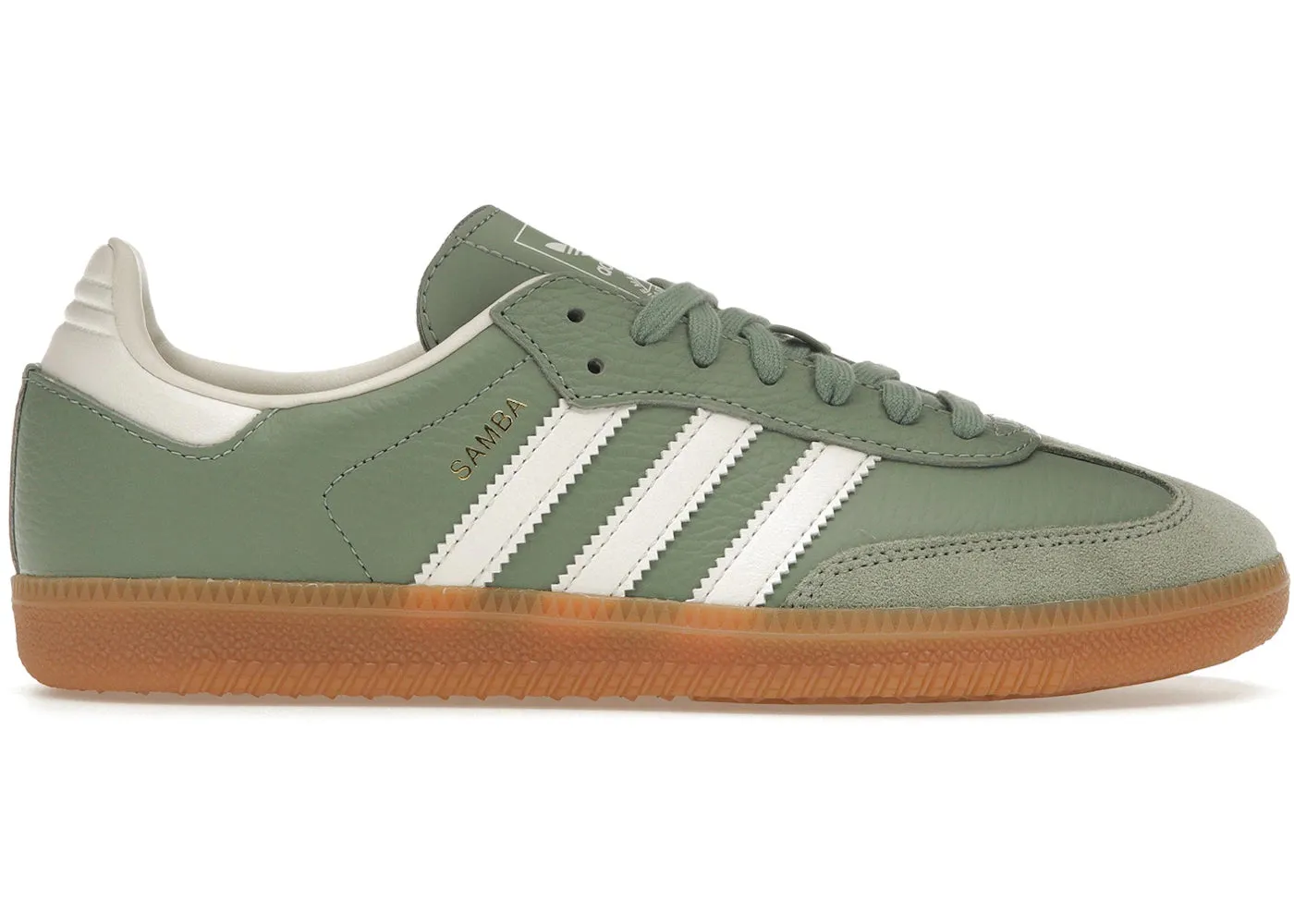 Adidas Samba Og Silver Green (Women'S) Supportive sole Performance Boost