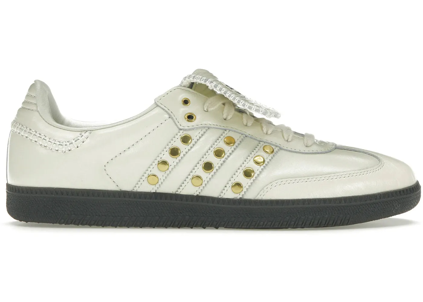 Classic Comfort High Durability Adidas Samba Wales Bonner Studded Pack Cream White
