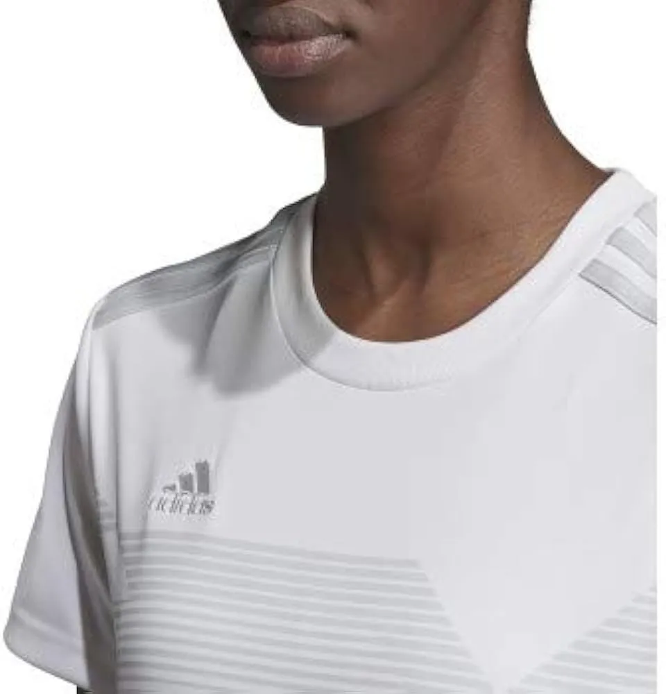 adidas White Ladies Campeon 19 Jerseys (Package of 18 Jerseys FREE Numbers) Dynamic Fit Construction