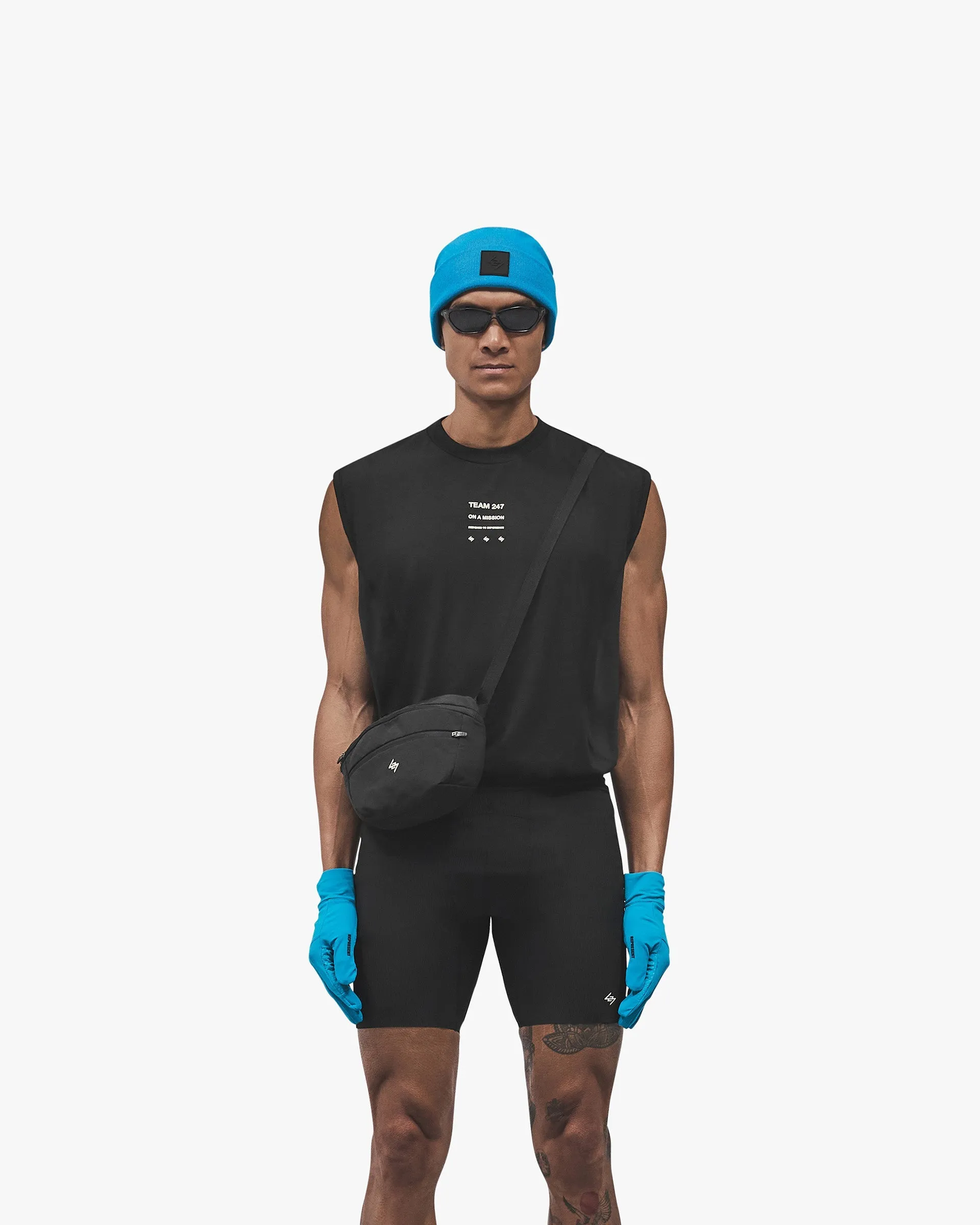 247 Uprising Oversized Tank - Black Comfort Style Sleek Layer