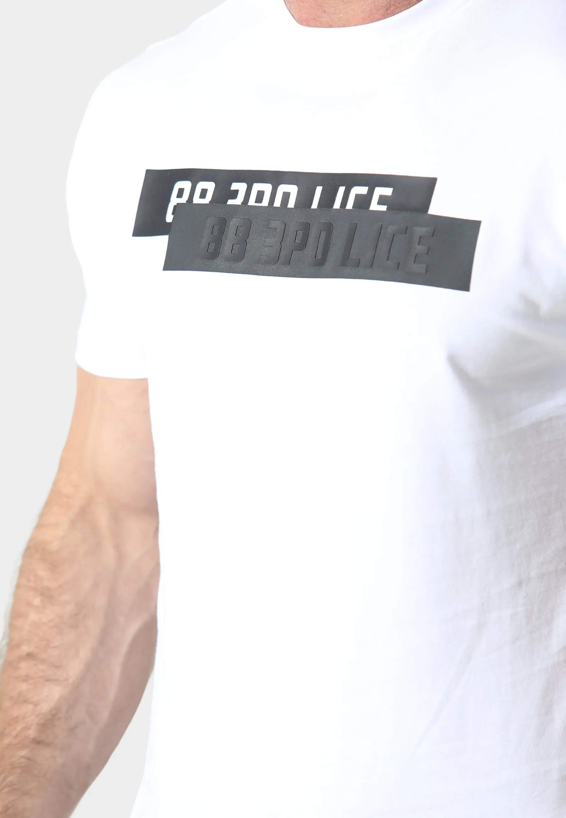 Adrian White T-Shirt Skin Friendly Lining All-day Comfort