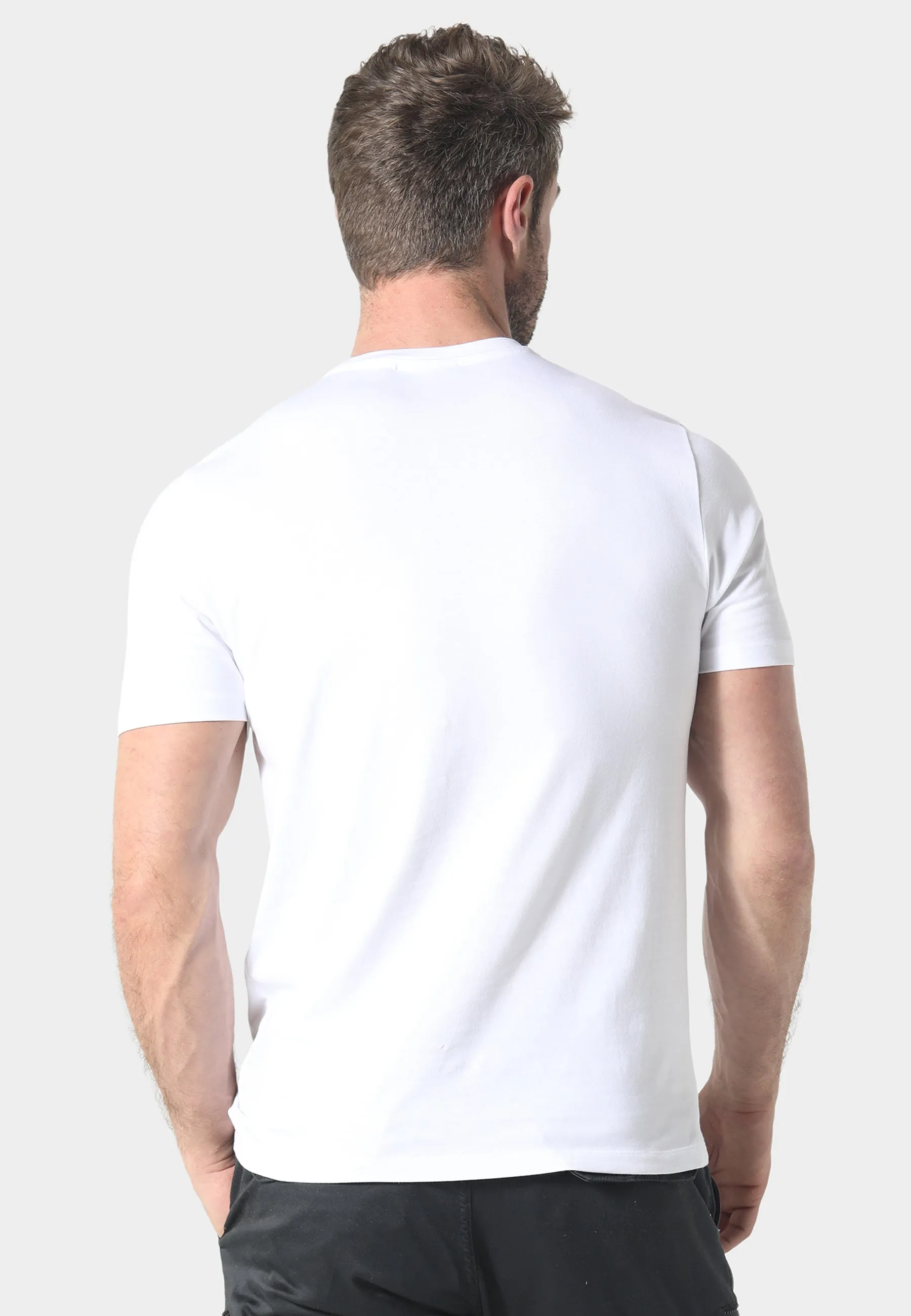 Quick Fit Wear Adrian White T-Shirt