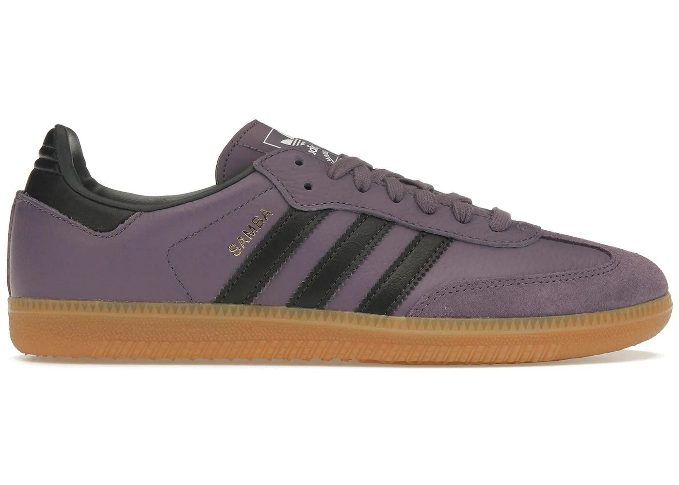 Sleek Profile Easy Skate Ride Adidas Samba Shadow Violet (Women'S)