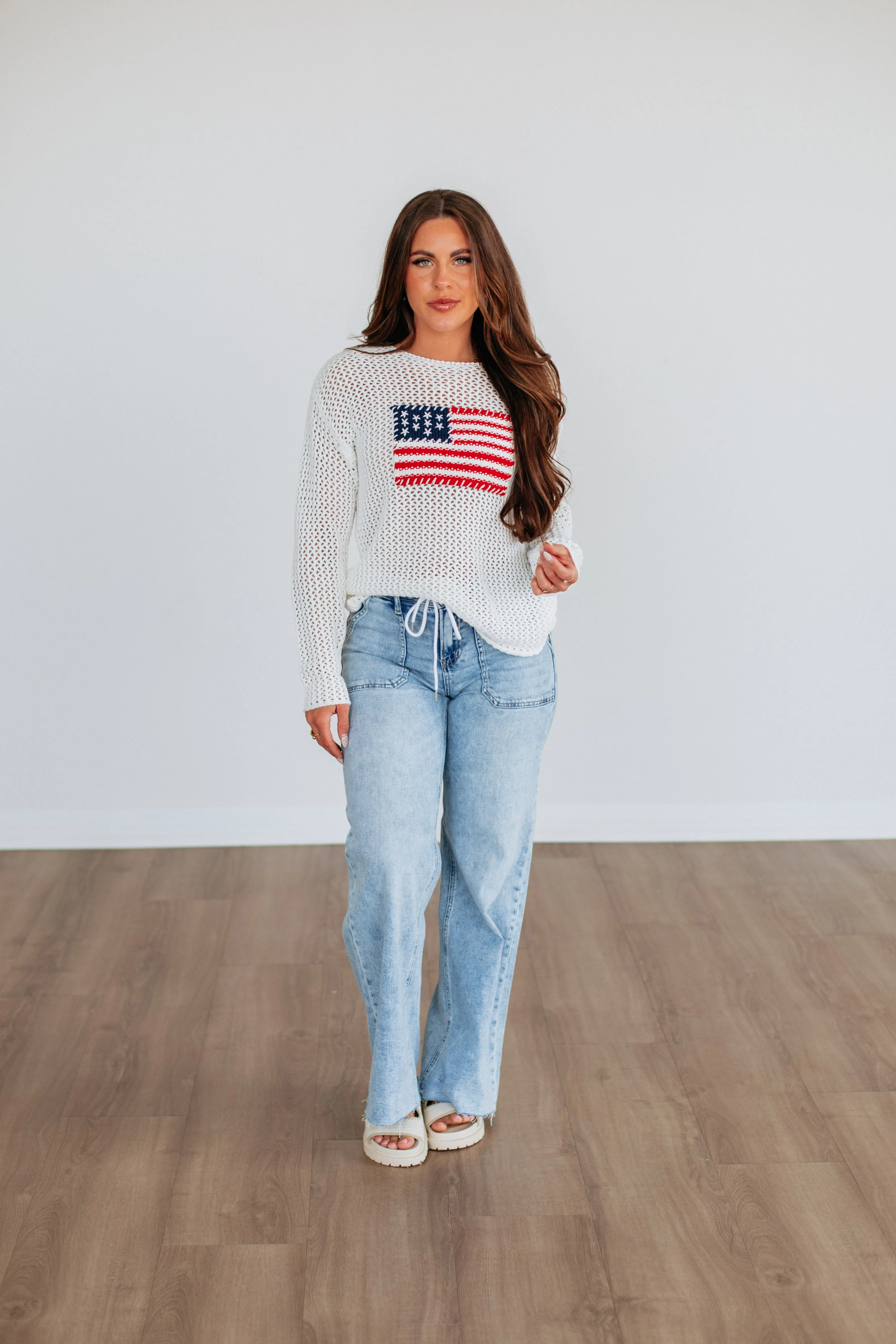 All-American Dreams Sweater ZeroWaste Production