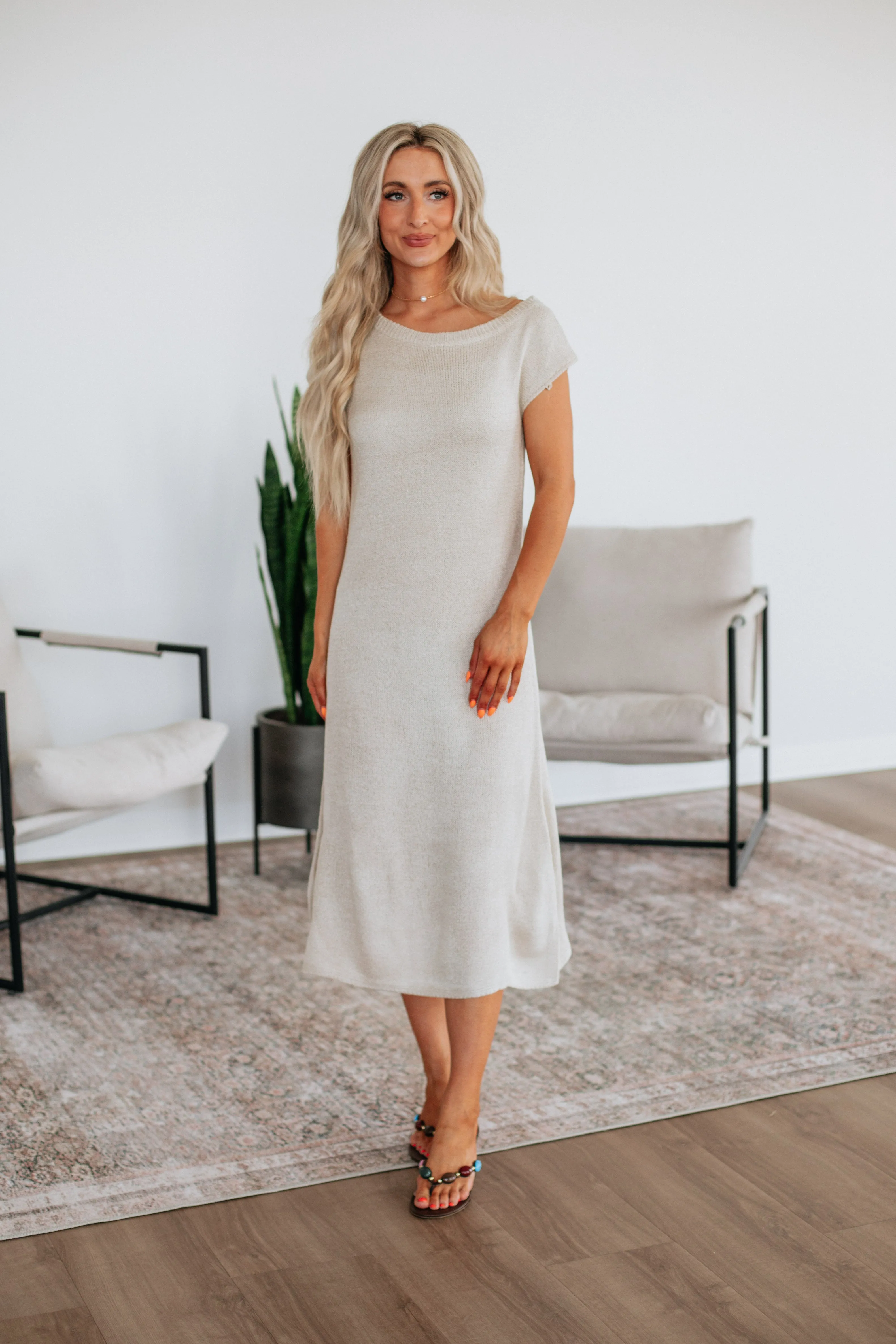 Maryn Sweater Dress EcoFriendly Material Blend