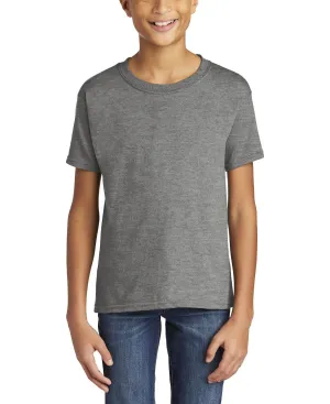 JustBlanks Youth Short Sleeve Crew Neck Softstyle T-Shirt Thermal regulation Relaxed Comfort Look