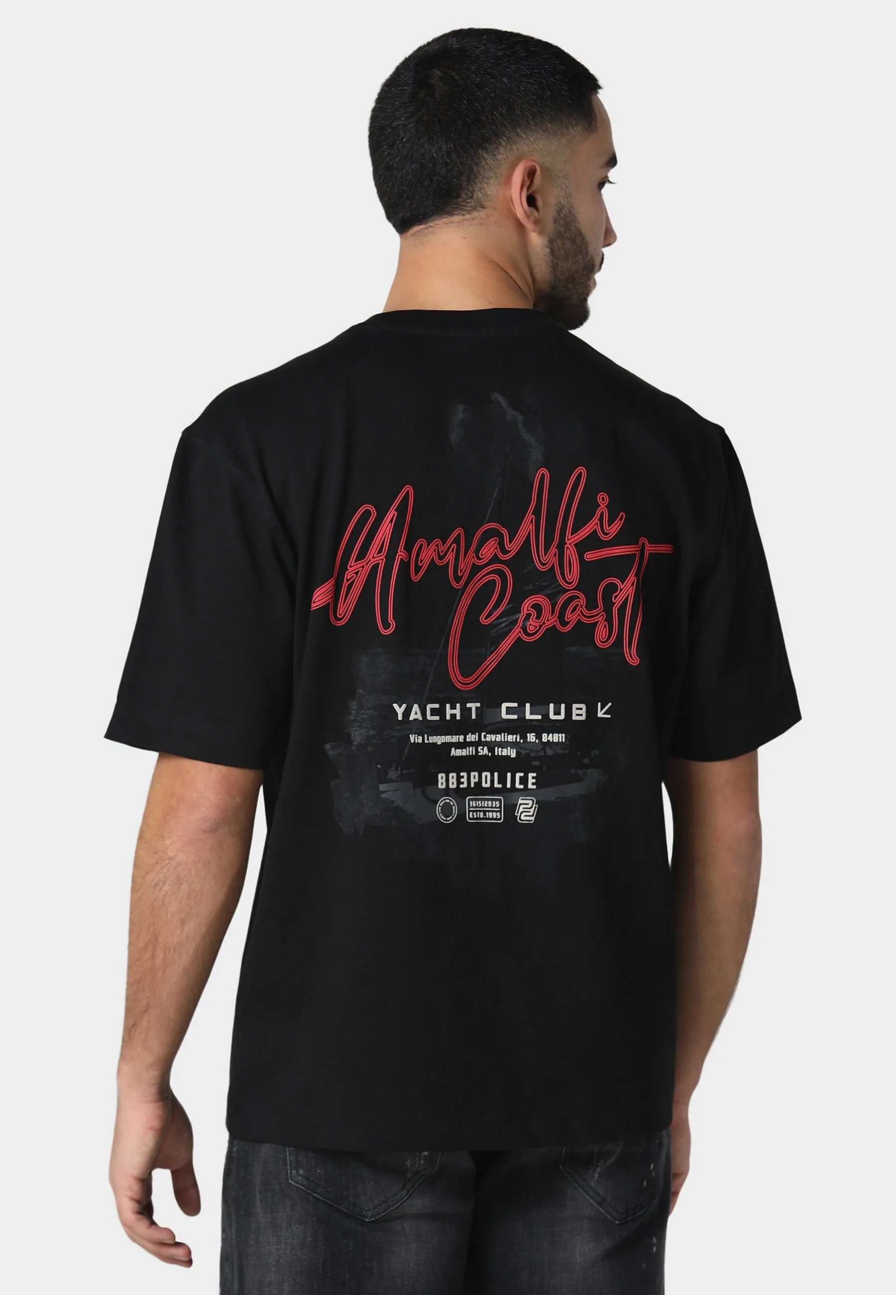 Soft Layers Cozy Performance Amalfi Black T-Shirt