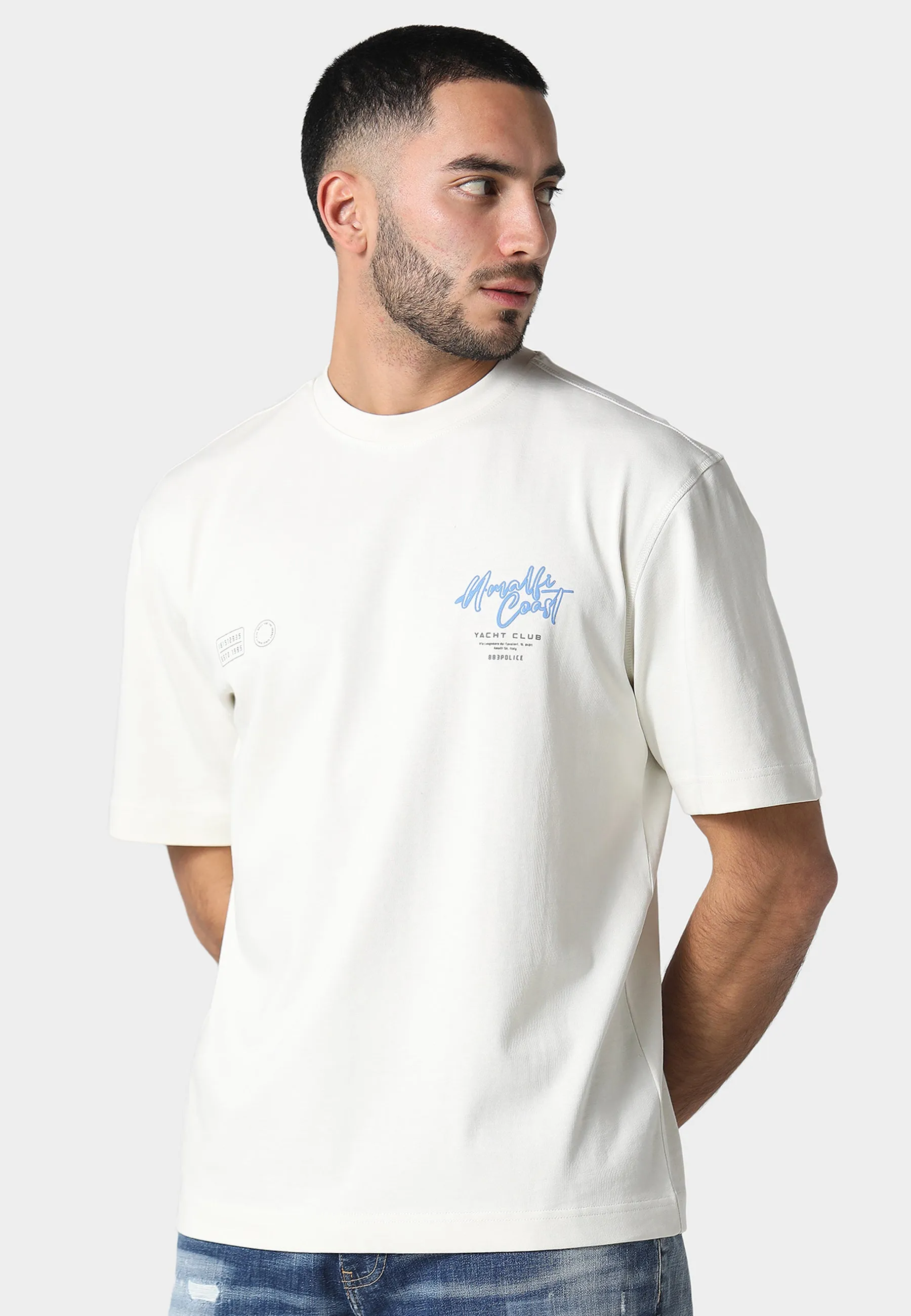 Amalfi Bone White T-Shirt Quick Change