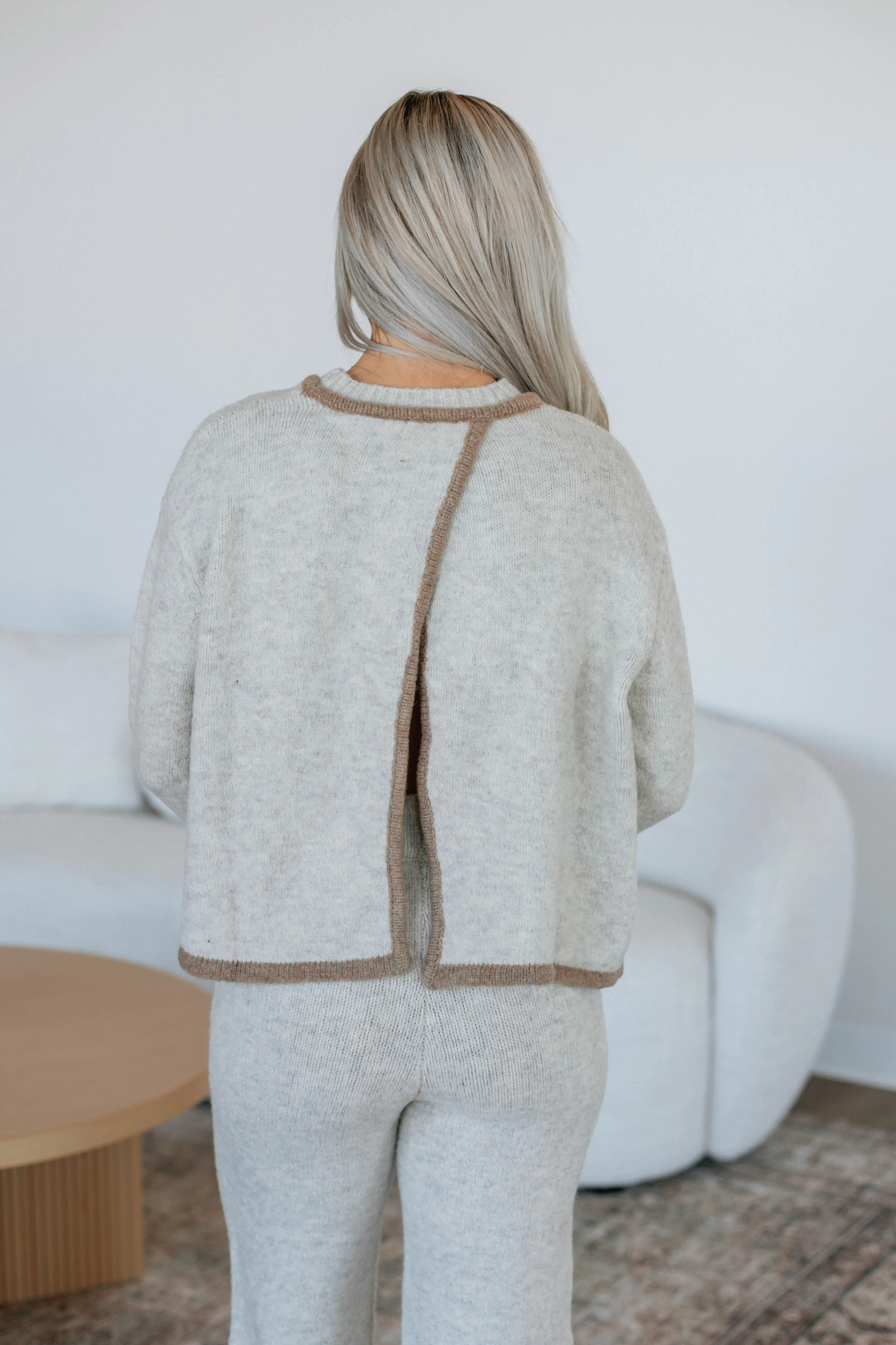 Chill Evening Subtle Fit Amberly Knit Top
