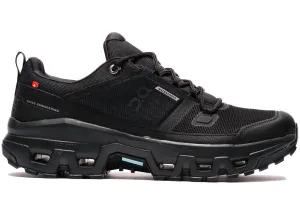 On Running Cloudrock Low Waterproof All Black American football shoes multi - density midsole shoes