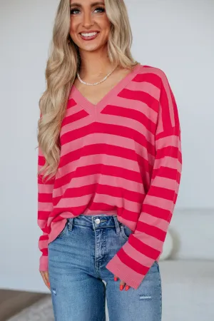 Annica Striped Sweater Quick Layer Crisp Look