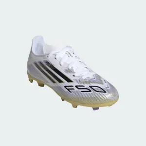 Colorful kids' shoes Abrasion Resistant Surface Adidas F50 League FG J - Road to Glory Pack
