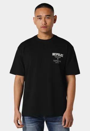 Arand Black T-Shirt harmonious Airflow Ventilation System