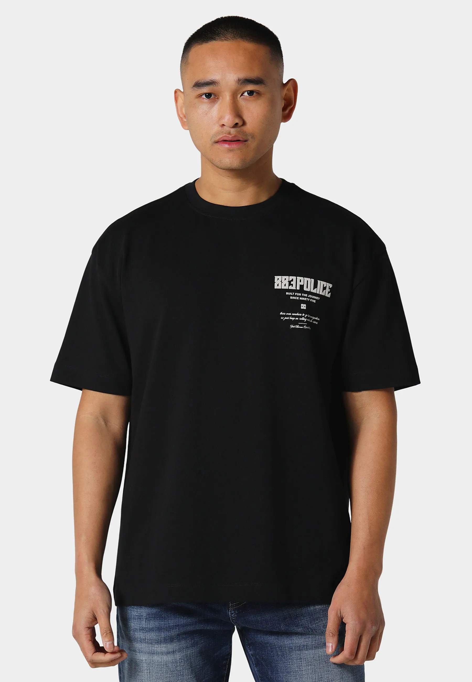 Arand Black T-Shirt harmonious Airflow Ventilation System