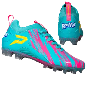 Phenom Elite Men's Kool-Aid 'Sharkleberry Fin' Quantum Speed Football Cleats lacrosse shoes Compression Fit